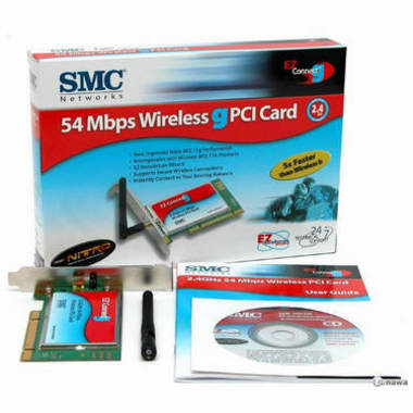 SMC네트웍스 EZ Connect g PCI 무선랜카드