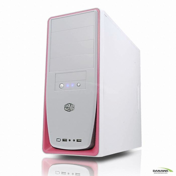 쿨러마스터 ELITE 310 화이트핑크 파인인포_이미지