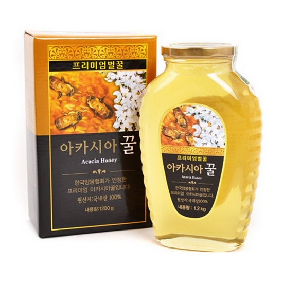 동아양봉원 프리미엄벌꿀 아카시아꿀 1.2kg (1개)_이미지