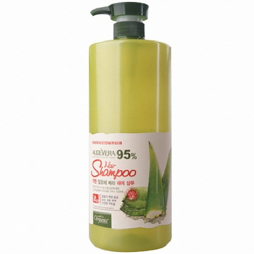 화이트코스팜 오가니아 착한 알로에베라 95% 헤어 샴푸 1500ml (1개)