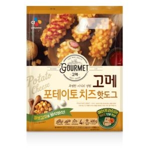 CJ제일제당 고메 포테이토 치즈 핫도그 400g (1개)