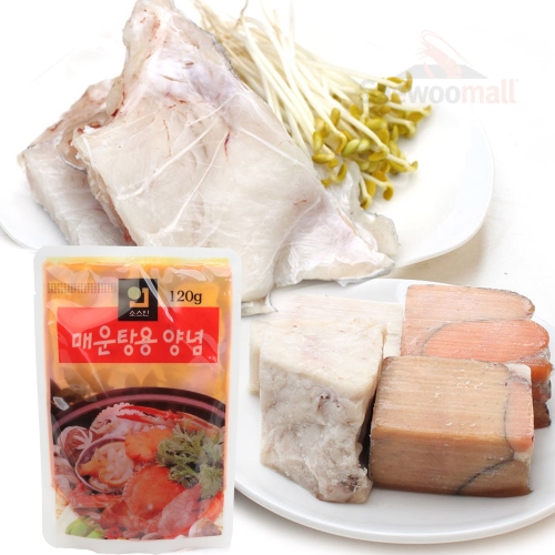 새우몰 얼큰 대구탕세트 1.6kg 대구목살+알곤+소스 1세트_이미지