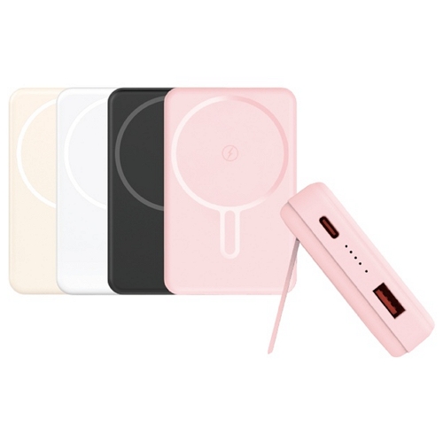 이음전산 스마텍 PD 20W 마그네틱 거치대 보조배터리 STPB-MP10S 10000mAh_이미지