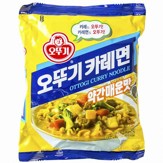 오뚜기 카레면 약간매운맛 130g (20개)_이미지