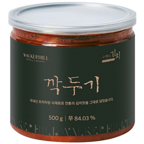 워커힐호텔 SUPEX 깍두기 500g (1개)_이미지