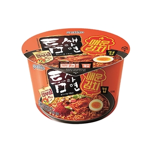 팔도 틈새라면 매운김치 큰컵 105g (9개)