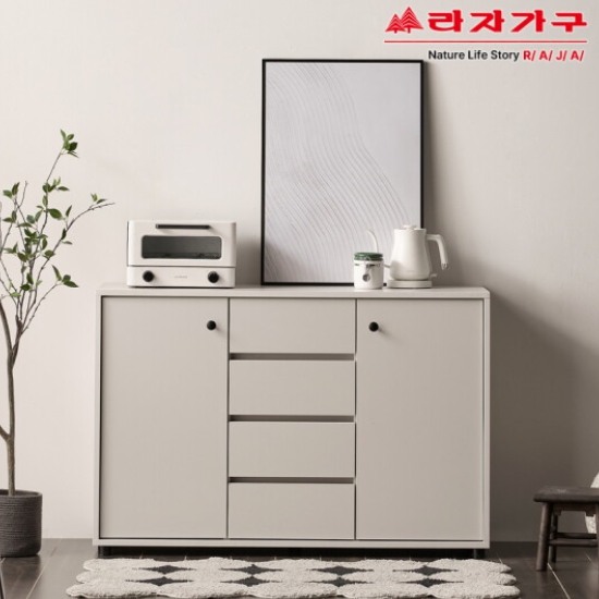 라자가구 리브 데스틴 서랍 다용도 수납장 1200_이미지