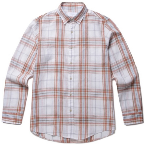 신성통상 에디션 린넨 체크 셔츠 NEC2WC1601