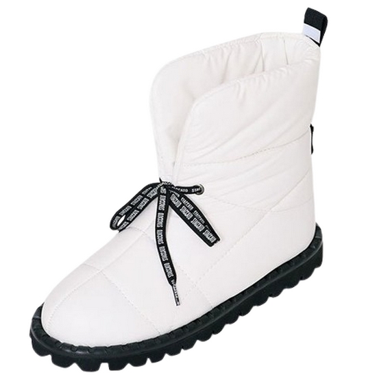 스타카토 리얼 퍼 패딩 부츠 PADDUGG-23F (WIT, 화이트)_이미지