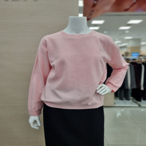 아이잗바바 홀가먼트 코튼 블렌드 풀오버 니트 BS3B1PO451_이미지