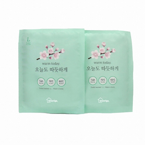 우리가스토리 웜투데이 포켓워머 L 100g (90개)_이미지