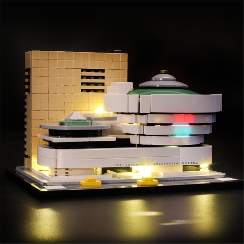 21035 솔로몬 R. 구겐하임 박물관 Lightailing LED KIT 조 키트