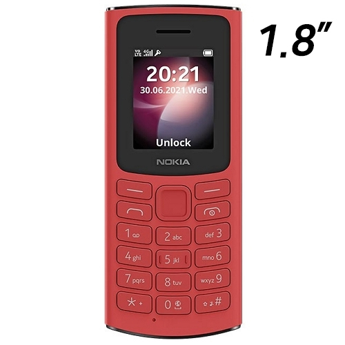 HMD글로벌 노키아 105 LTE 2021 48MB, 자급제 (램128MB,해외구매)_이미지