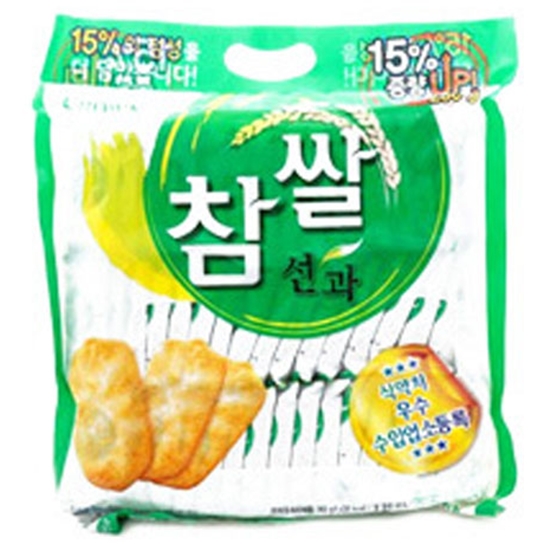 크라운제과 참쌀 선과 253g (10개)_이미지