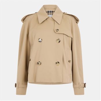 EnC 여성 트렌치 코트 Womens Burb Haltye Tr h Coat 662884 Honey 149437496