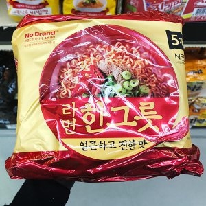 라면 한 그릇(얼큰한맛) 115g