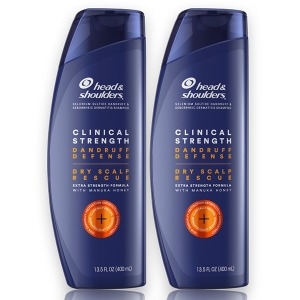 한국P&G 헤드앤숄더 클리니컬 스트렝스 오리지널 비듬 샴푸 400ml (2개)