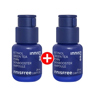 아모레퍼시픽 이니스프리 레티놀 그린티 PDRN 스킨부스터 앰플 25ml (2개)
