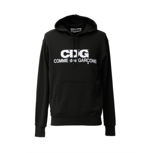  꼼데가르송 토노 CDG로고 후드티셔츠 블랙 SZ-T001-051-1