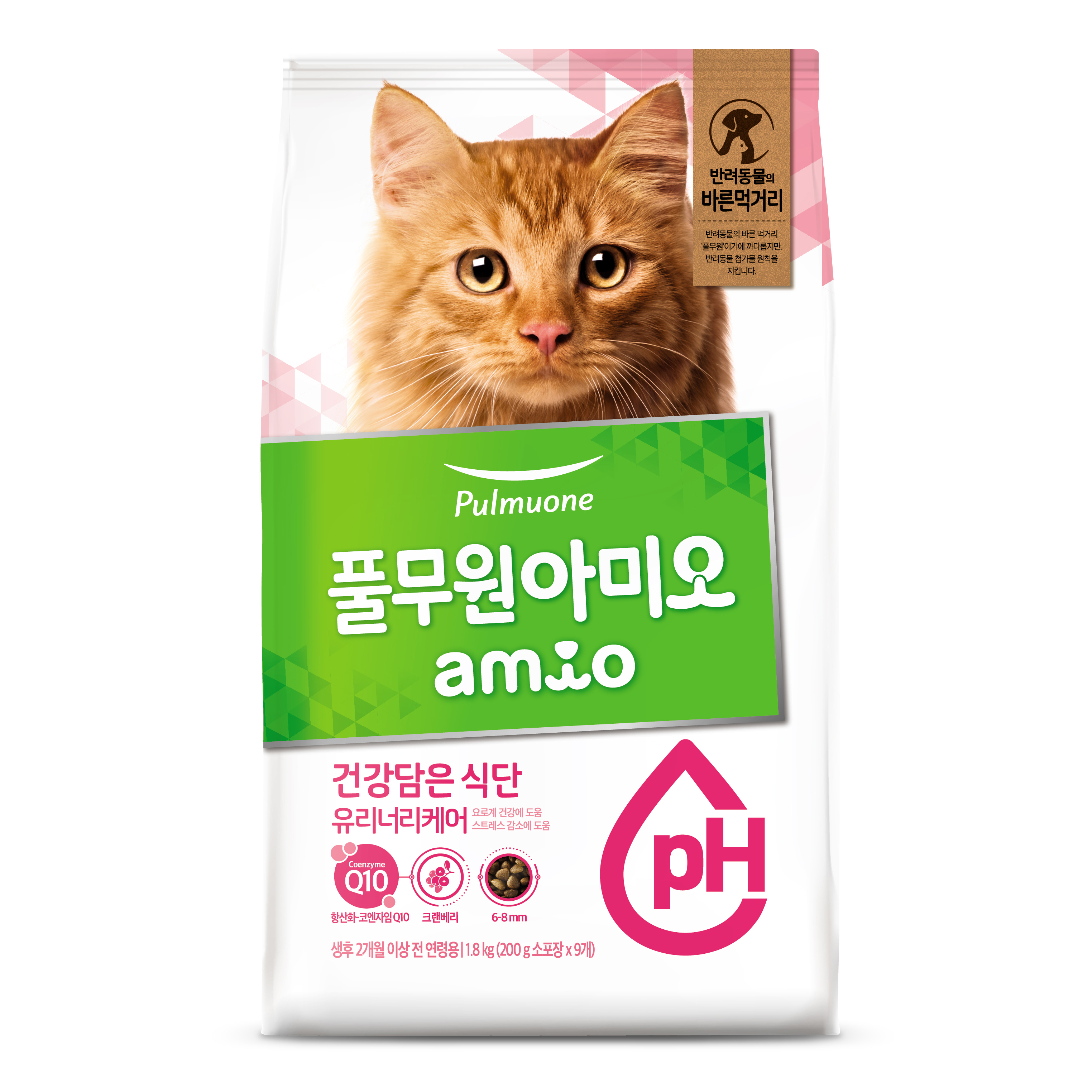 풀무원아미오 건강담은 식단 유리너리케어 400g