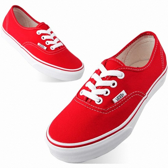 반스 코어클래식 어센틱 VN000EE3 (RED1, 레드)_이미지