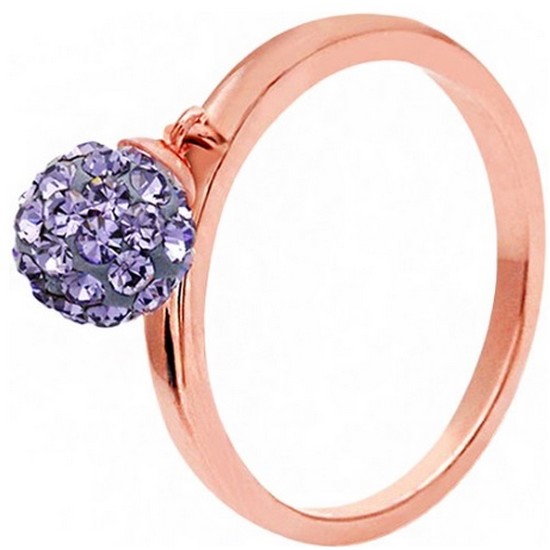 탄생석 컬러 미러볼 패션반지 12월 탄자나이트 RS441