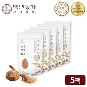 백년농가 차가 영지 상황버섯쌀 현미400g (5개)_이미지