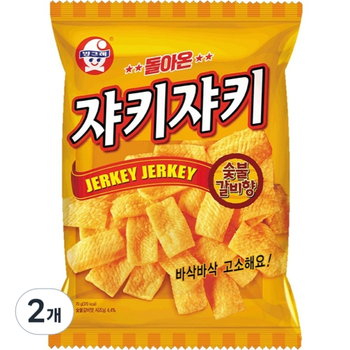 쟈키쟈키 숯불갈비향 70g