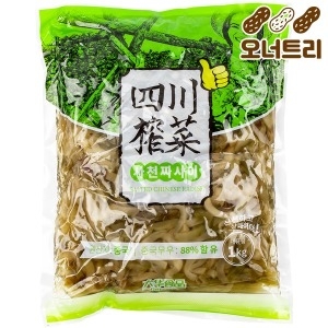 사천 짜사이 1kg 짜차이 짜샤이 중식 무절임채 대용량