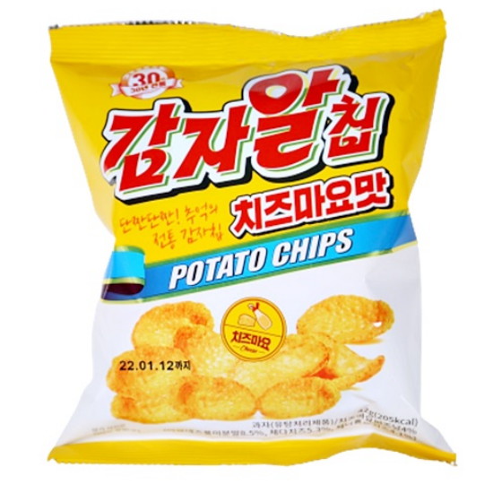 영양제과 감자알칩 치즈마요맛 42g (1개)