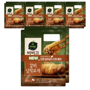 CJ제일제당 비비고 갈비납작교자 315g (10개)_이미지