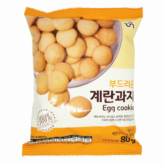 신흥제과 부드러운 계란과자 80g (1개)_이미지