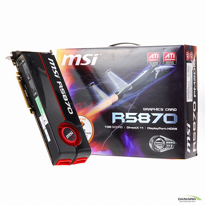 MSI 라데온 HD 5870 R5870-PM2D1G D5 1GB_이미지