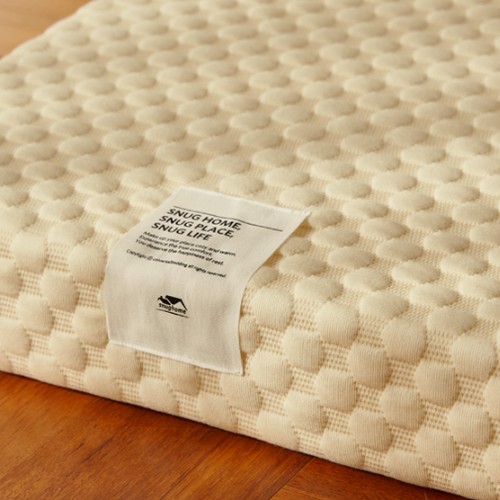 스너그홈 천연라텍스 3단 접이식 소프트 매트리스 Q (5cm)_이미지