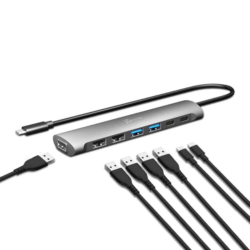 j5create JCH3007 (7포트/USB 3.0 Type C)