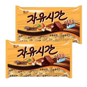 해태제과 자유시간 아몬드 미니 506g (2개)
