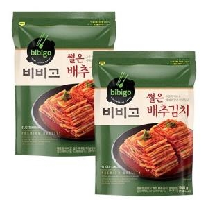 CJ제일제당 비비고 썰은 배추김치 500g (2개)_이미지