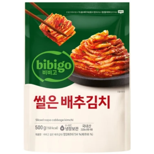 비비고 썰은 배추김치 500g (2개)_이미지