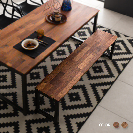 미즌하임 멀바우/아카시아 1600L 베드벤치