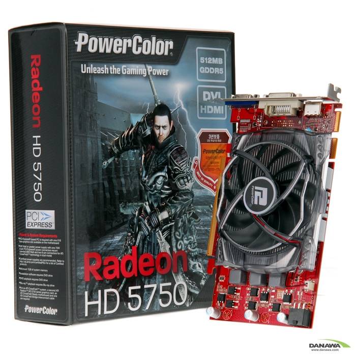 PowerColor 라데온 HD 5750 D5 512MB 대원_이미지