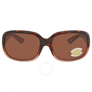코스타 델 마르 가넷 구리 편광 직사각형 여성용 선글라스 GNT 120 OCP 58 6S9041 904103 58