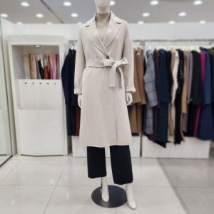 조이너스 여성 코트 모직 A라인 롱 핸드메이드 브랜드DW0WCH0400