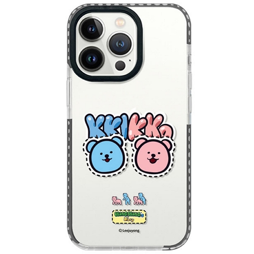 아이폰14 플러스 빵빵이의 일상 미니멀 라인젤리 케이스