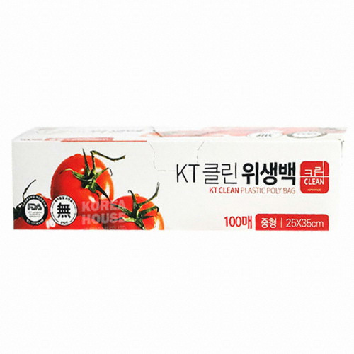 케이티무역 KT 클린 위생백 25x35cm 100매 (50개(5,000매))_이미지