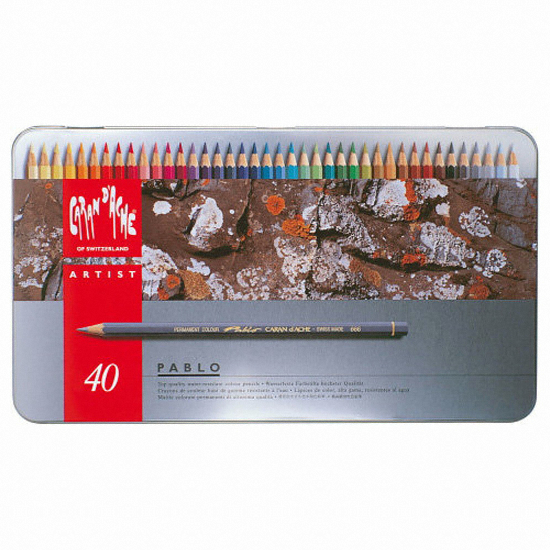까렌다쉬 까렌다쉬 파블로 유성색연필 (40색)_이미지
