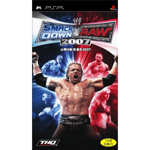 WWE 스맥다운 vs. 로우 2007 PSP 일반판_이미지