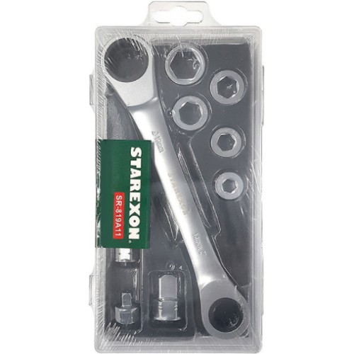 스타렉슨 멀티 라쳇 기어렌치 세트 SR-819A11 (11pcs)_이미지