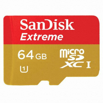 Sandisk micro SD Extreme 2013 (64GB)