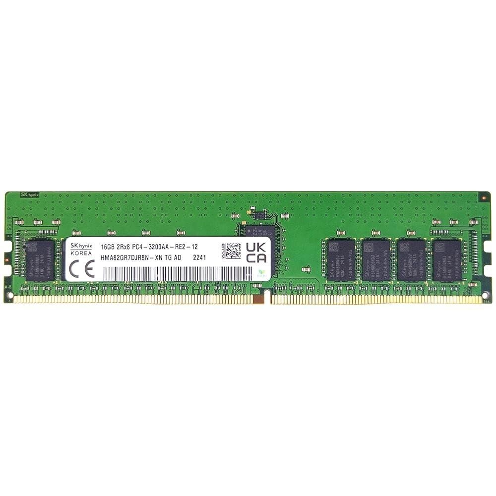 케이브랜즈 닉스 Timetec Hy 오리지널 16GB DDR4 3200MHz PC4-25600 등록 ECC 1.2V CL22 288핀 RD..