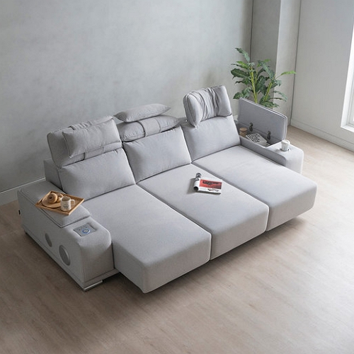 에보니아 루엔 고급형 모션 슬라이딩 패브릭 소파 4인용 (일반형)_이미지